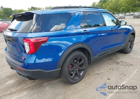2022 Ford Explorer St из США, поврежденный, VIN 1FM5K8GC0NGA49367